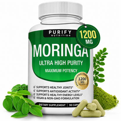 Purify Moringa Capsules 1200mg