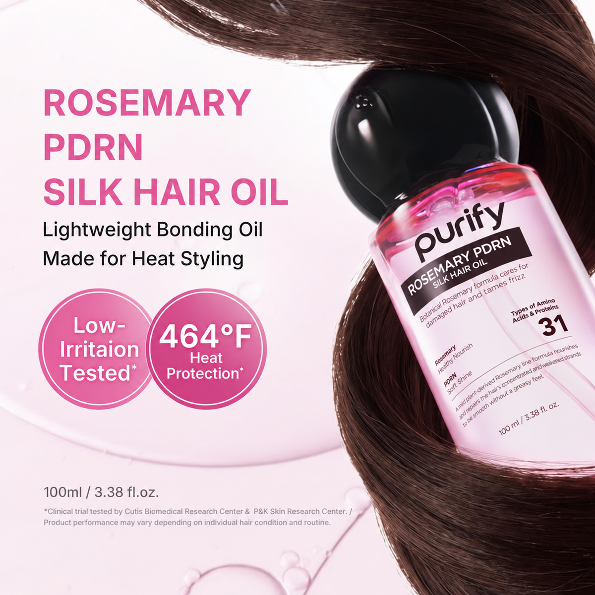 Rosemary Silk Hair Oil